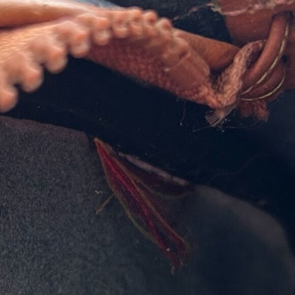 Dooney and Bourke Handbag Vintage Kilty Black Tan - Picture 8 of 8